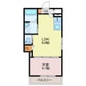 GRANDIR姫路京口 1LDKの間取り