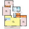 レジデンス　アルファベット 3LDKの間取り