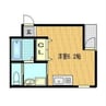 プランドール姫路 1Rの間取り