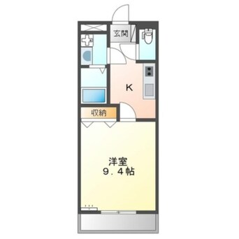 間取図 ラベンダー　ハイツ