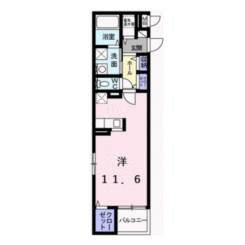 間取図 ワイズ　オブリガード