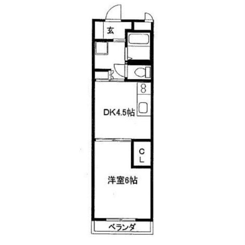 間取図 カサグランデモモ