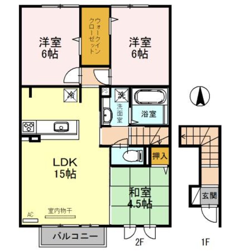 間取図 ソル・ヴィアーレ