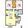 ソル・ヴィアーレ 2LDKの間取り