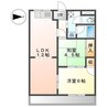 リバティ―KAZU 2LDKの間取り
