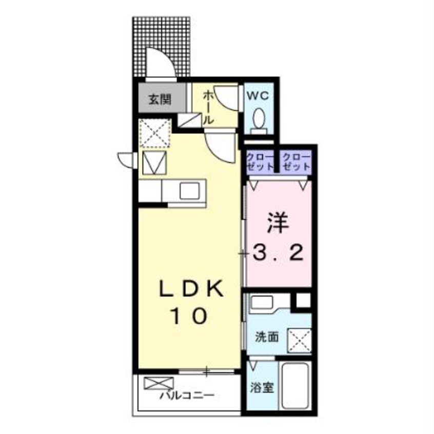 間取図 サンパレス安室