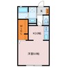 丸萬三番館 1Kの間取り