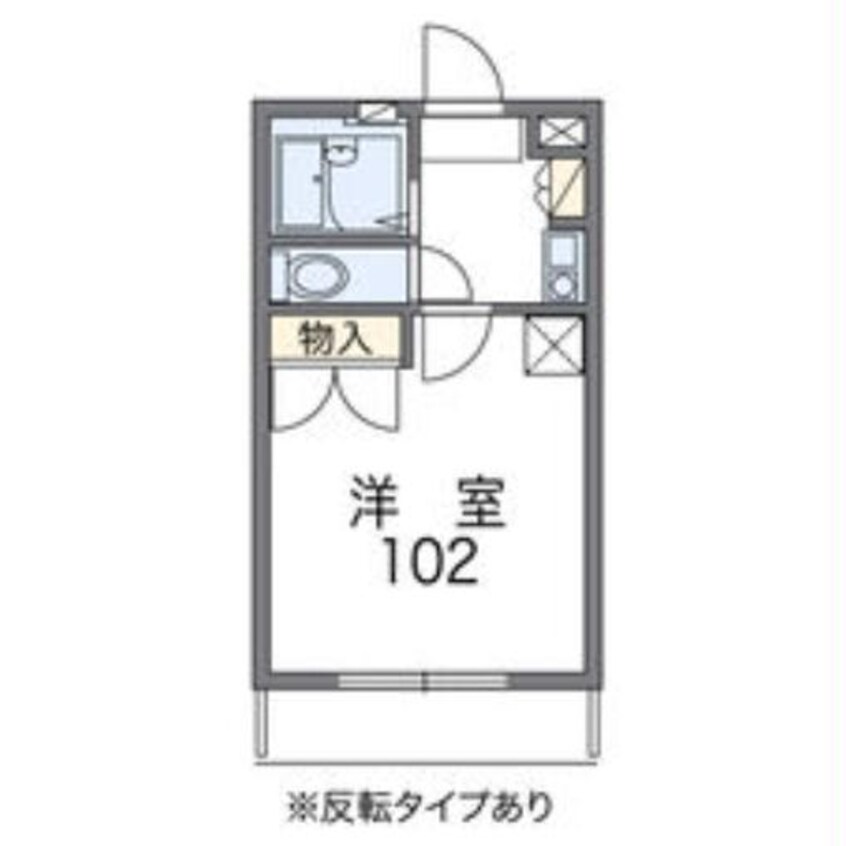 間取図 レオパレスKUWADA