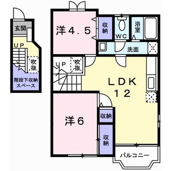 間取図 モアークレスト　Ⅲ