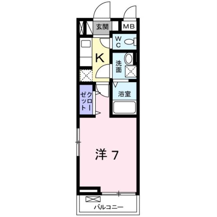 間取図 メゾンサンライズ