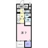 メゾンSK・Ⅰ 1Kの間取り