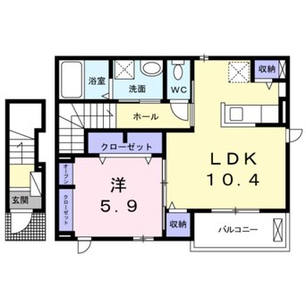 間取図 エンジェル　コート