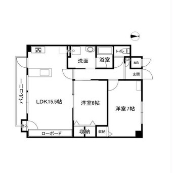 間取図 ポルトドールしかま