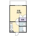 リバーサイド市川の間取図