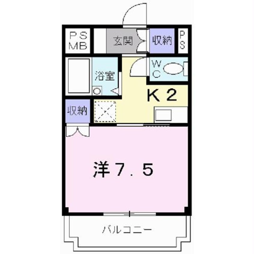 間取図 ソレイユシミズ