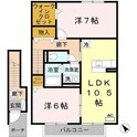 シャルム夢咲の間取図