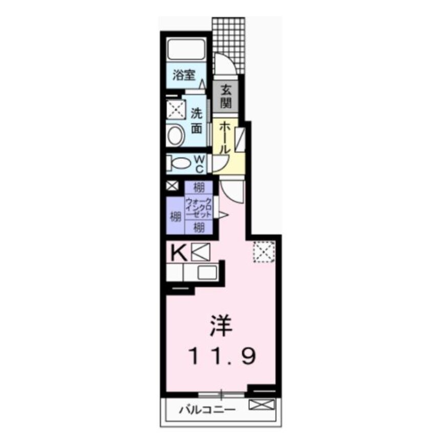 間取図 メゾン　ロングフィールド
