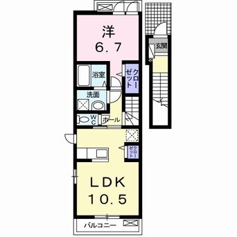 間取図 アバンツァート玉手Ⅲ