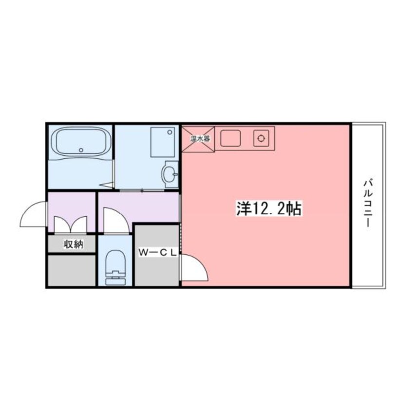 間取図 インタービレッジ下手野