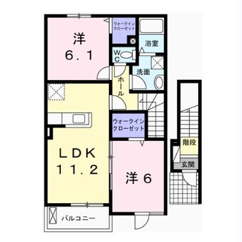 間取図 フィオレンティーナⅢ