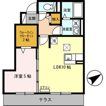 間取図 エスポワール北原