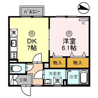 間取図 パセオ青山