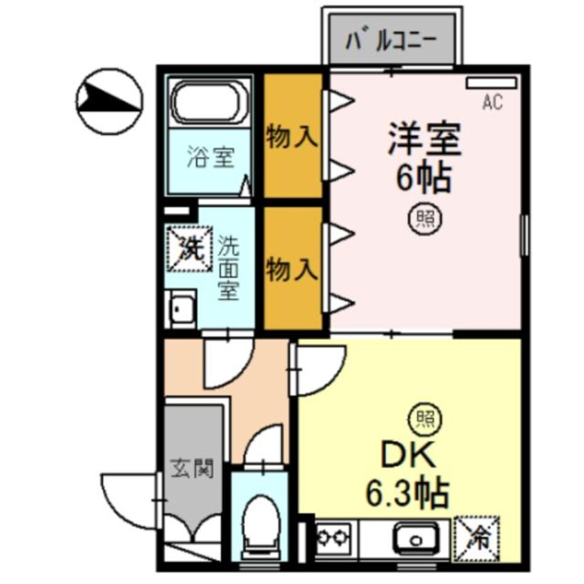 間取図 パセオ青山