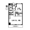 泉マンション 1LDKの間取り