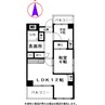 泉マンション 2LDKの間取り