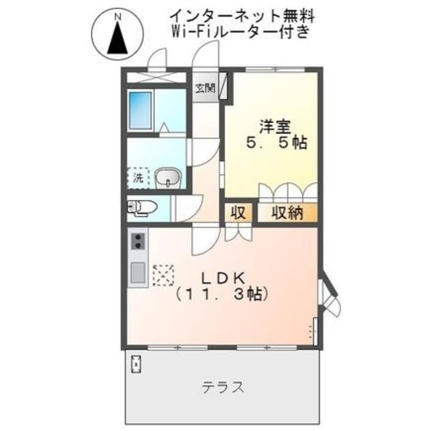 間取図 エーデルハイム