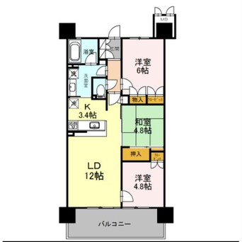 間取図 インプレスト姫路・飾磨