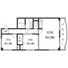 ダイヤマンション 2LDKの間取り