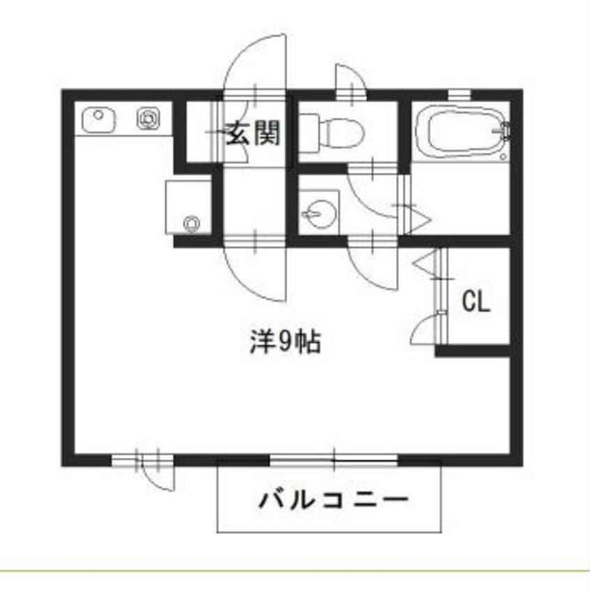 間取図 サンテラス光大寺