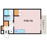 ジュネス伊伝居Ⅱ 1Rの間取り