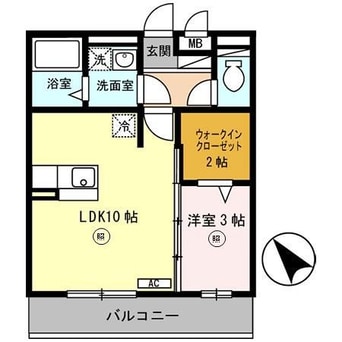 間取図 グレイシャス