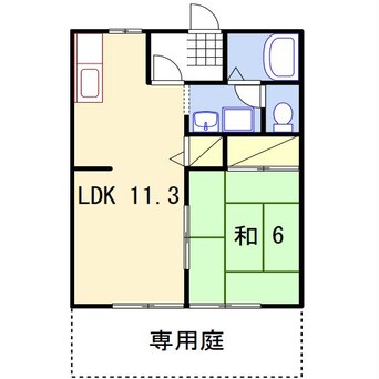 間取図 パルボナール