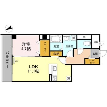 間取図 パラストＫＳ