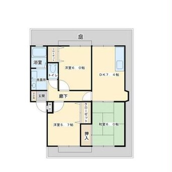 間取図 パセオ宮前