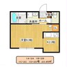 Sunrise姫路 1Kの間取り