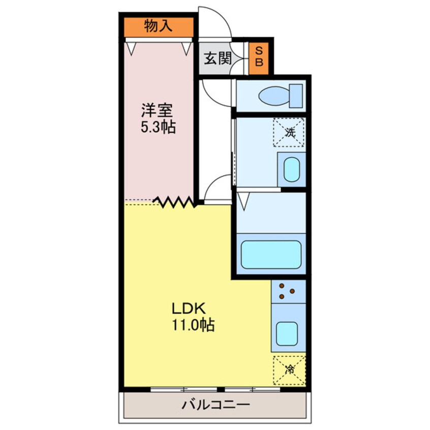 間取図 ドルチェヴィータ