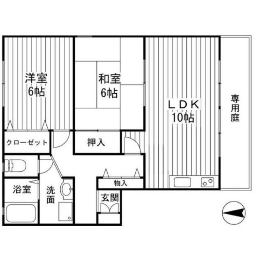 間取図 メゾンフィディリオ