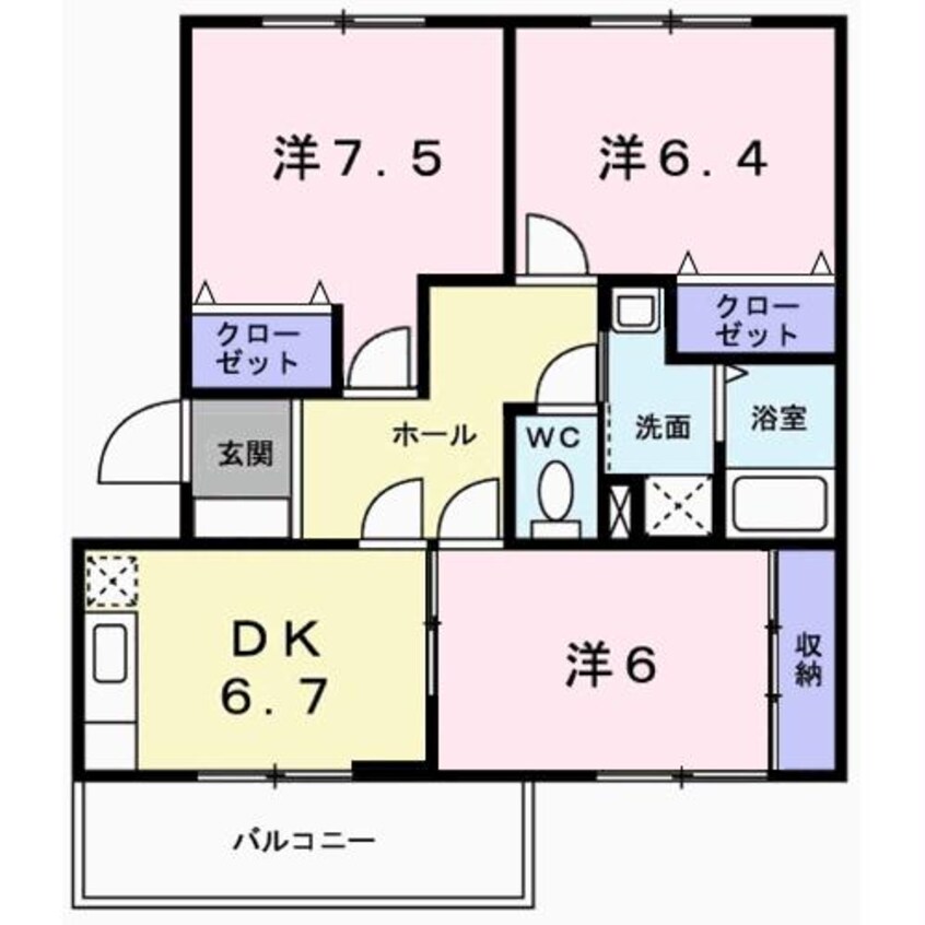 間取図 エクセル北条