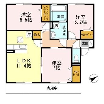 間取図 オーハマヴィラ