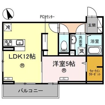 間取図 D-PLACE駅南大路