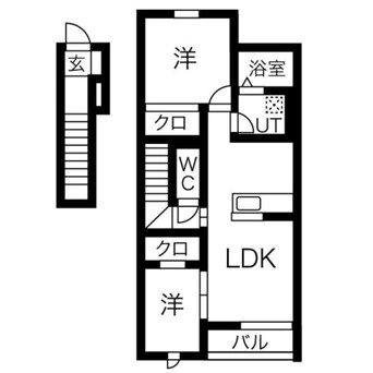 間取図 アイメゾンライブ