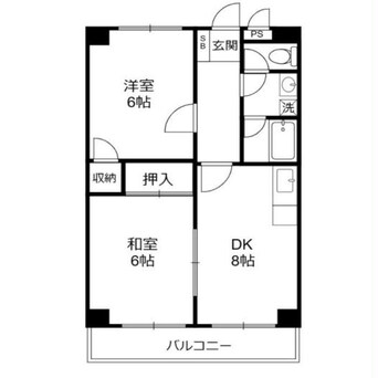 間取図 ジヴェルニー岡田