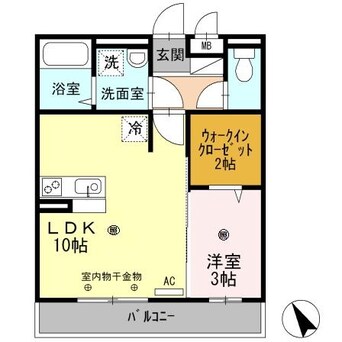 間取図 ノア東山B棟