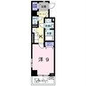 ジラソーレ花影 1Kの間取り