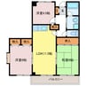 ソレイユ南条 3LDKの間取り