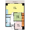 ソレイユ南条 1LDK+Sの間取り
